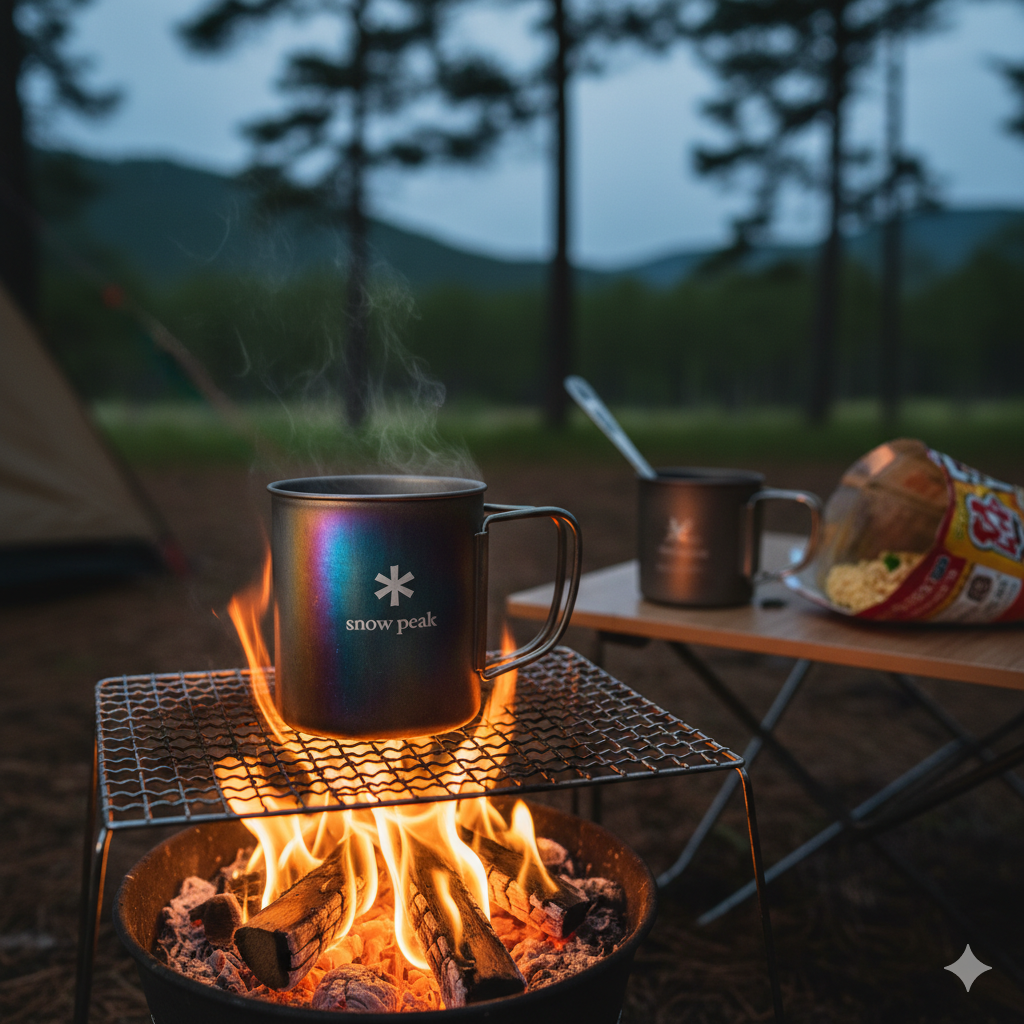 軽さは正義】スノーピーク チタンマグ徹底解剖！キャンパーが愛する5