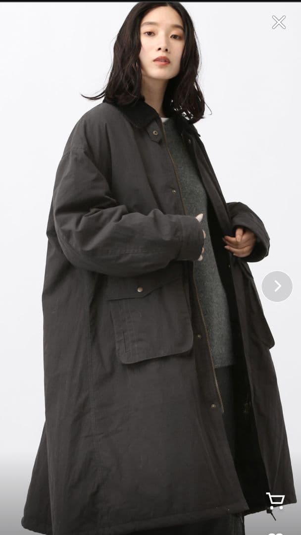 natural by clip フィッシングロングコート natural by clip》フィッシングロングコート（モッズコート）｜studio