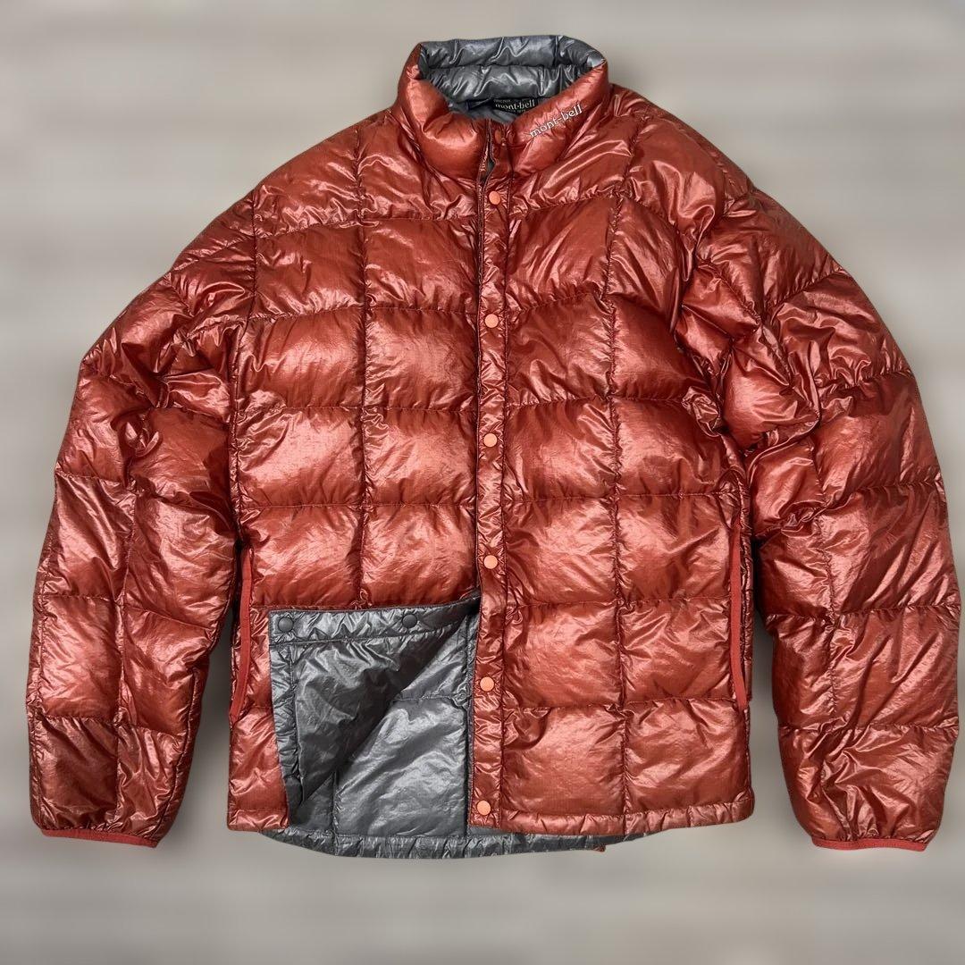 ☆mont-bell U.L.ライトダウンジャケット 廃盤モデル XL エンジ☆ EX Light Down Anorak | Montbell America