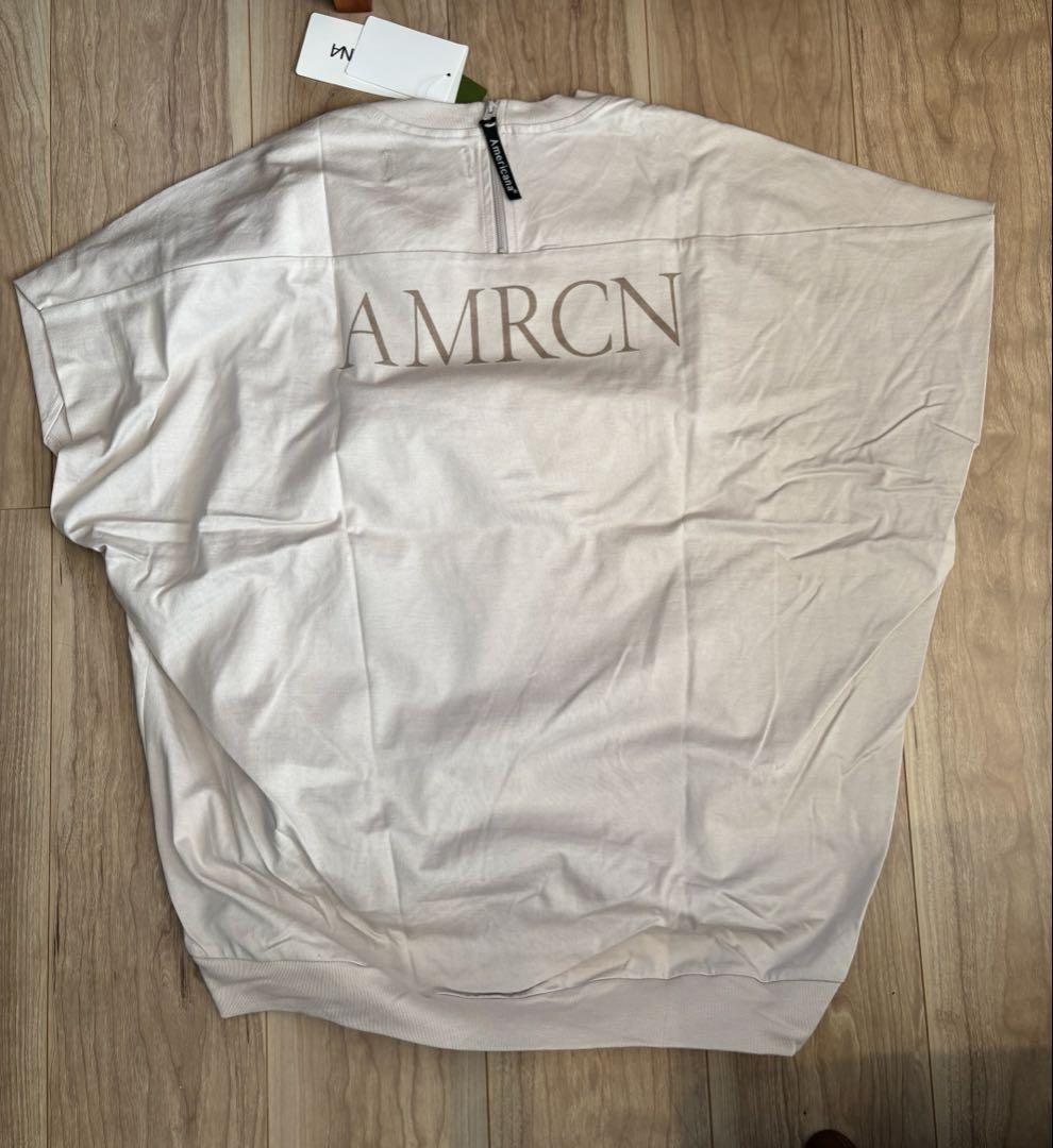 新品アメリカーナ 別注 ロゴTシャツ/バックオープンTシャツ レディース FREAK'S STORE（フリークスストア） tシャツ Americana × FREAK'S