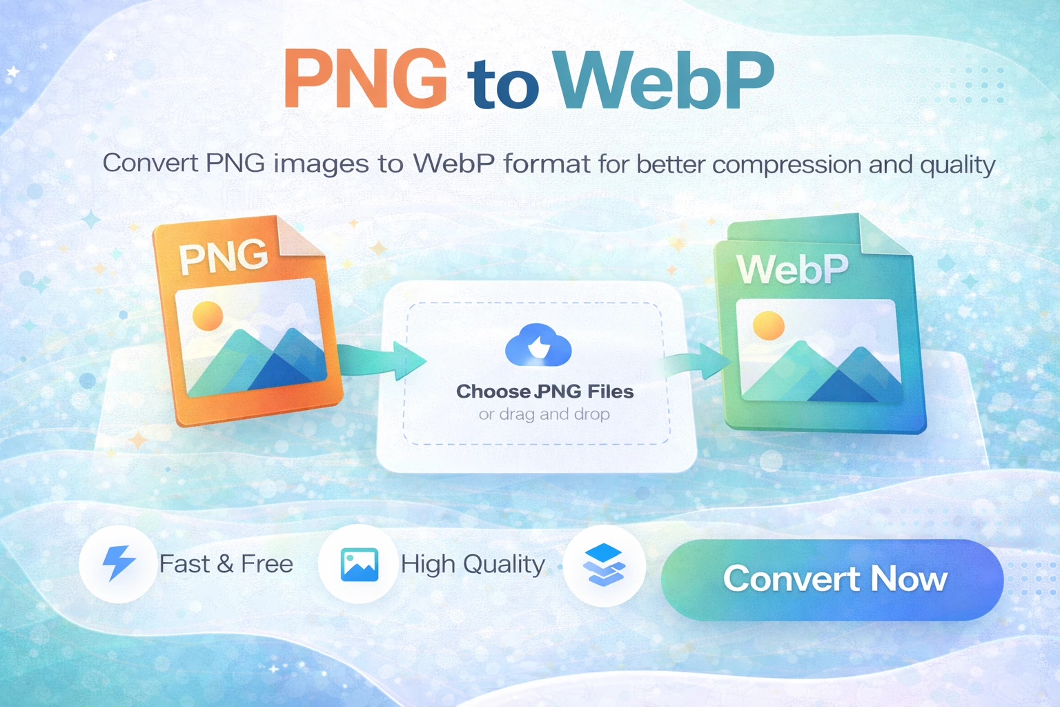 Free PNG to WebP Converter Online — Convert PNG to WebP Without Quality ...